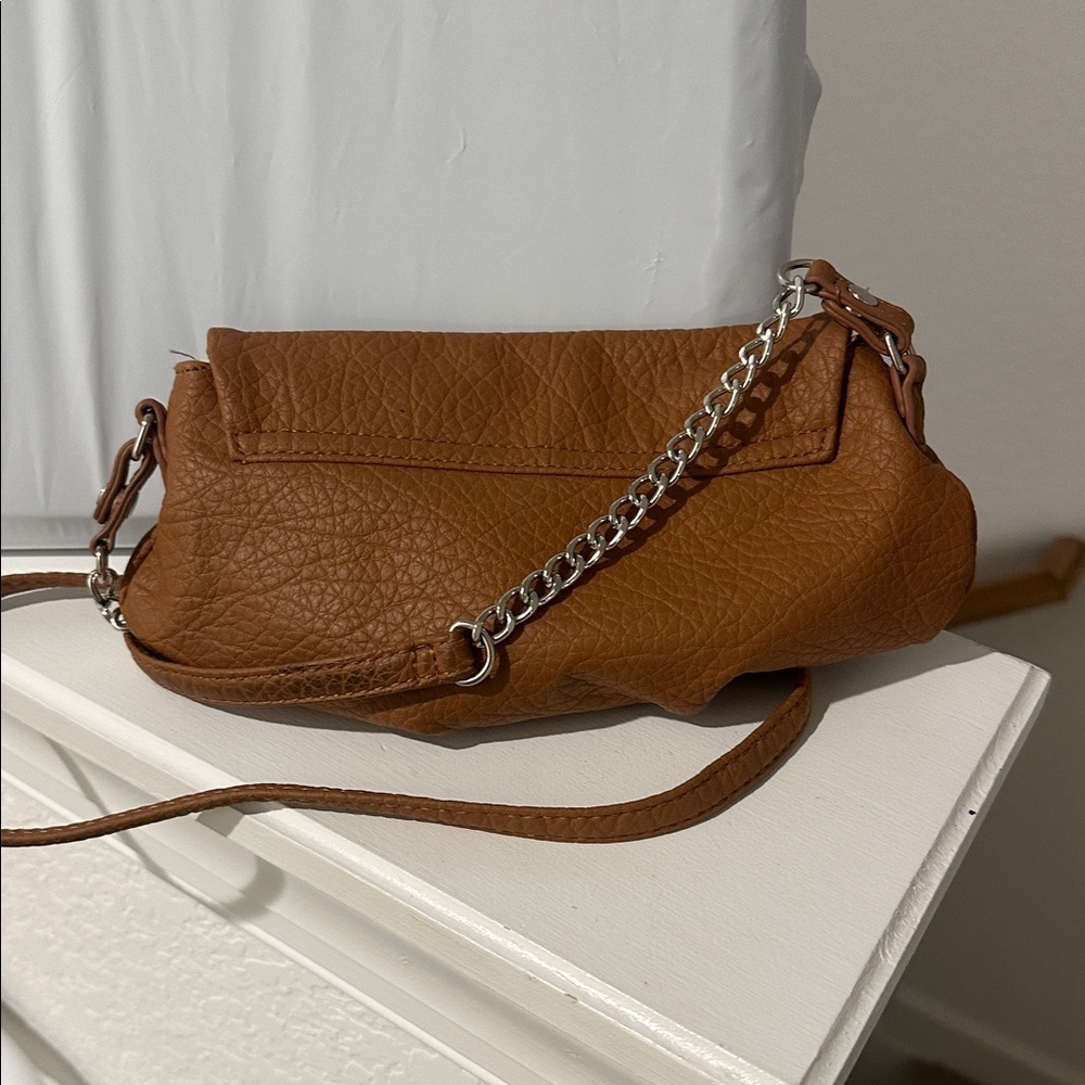 Nine West Brown Crossbody Bag with Chain Strap - Picture 3 of 4